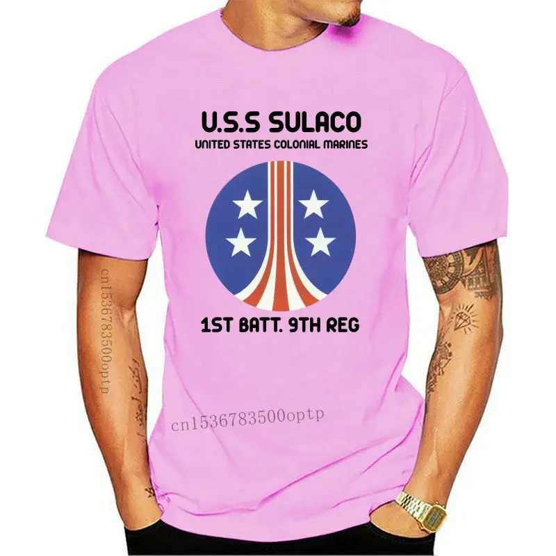 

Nueva camiseta de película Aliens uss sulaco Marine Ripley Space Scream Fight Colonial blanco