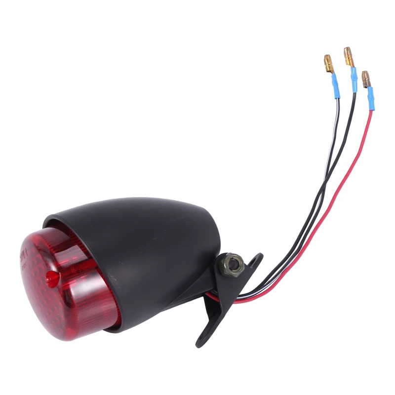 

Задний фонарь, стоп-сигнал, задний фонарь для Кафе Racer Bobber, Мотокросс, мотоциклетная сигнальная лампа