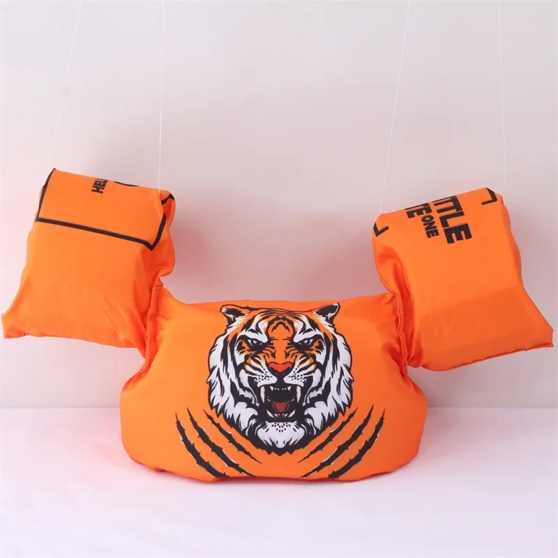 Спасательный жилет для детей Детский плавучий с рукавом-поплавком и кольцом