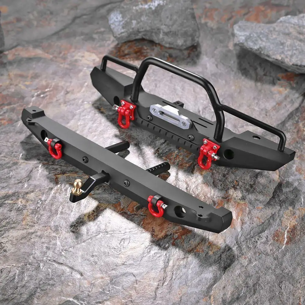 

Climbing Car Scx10 90046 Metal Front Anti-collision Bumper General Type N2m4