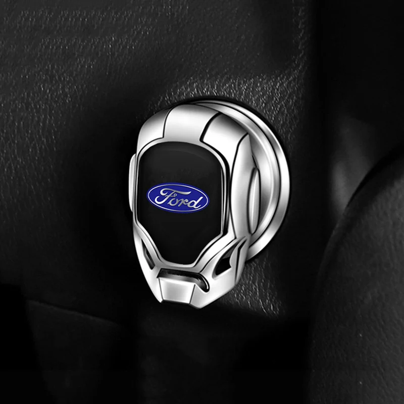 Наклейка для кнопки запуска и остановки двигателя Ford Ecosport Edge Kuga Ranger Mondeo Transit Fiesta