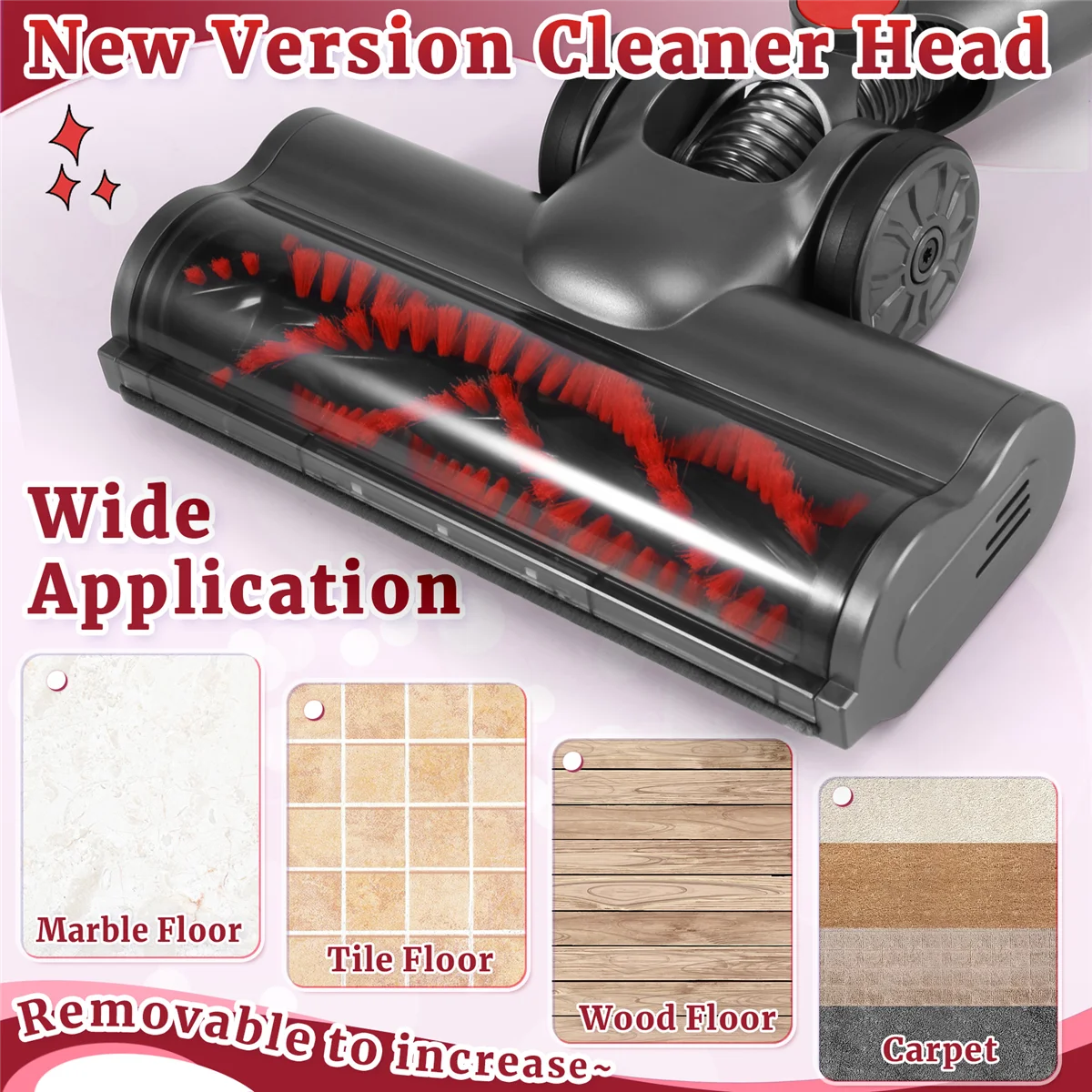 Суперпредложения турбинная щетка для пылесоса Dyson V7 V8 V10 V11 V15 насадка пола со