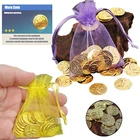 Игра Genshin Impact Mora Coin Morax металлические аксессуары для косплея