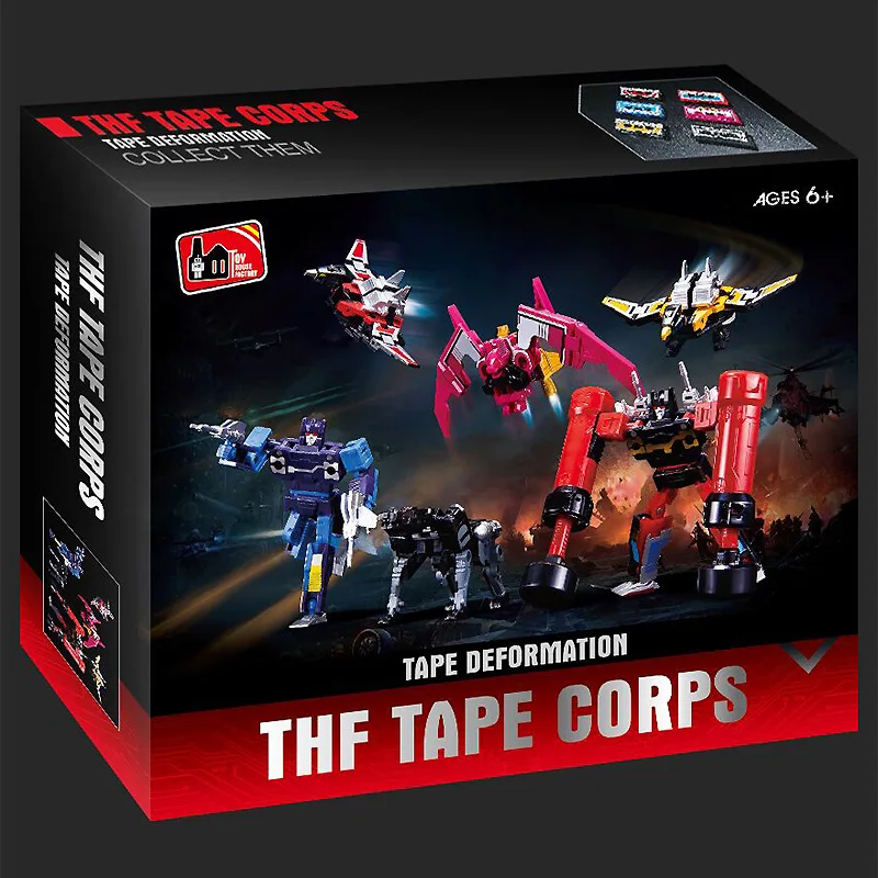 Экшн-фигурка робота G1 Transformer THF THF-01J Soundwave THf Tape корпус THF01J |