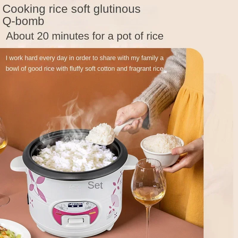Effortless Cooking with our Semi-spherical Rice Cooker - Mini Multi-function for 2-3 people 3-4L Steamer 220V