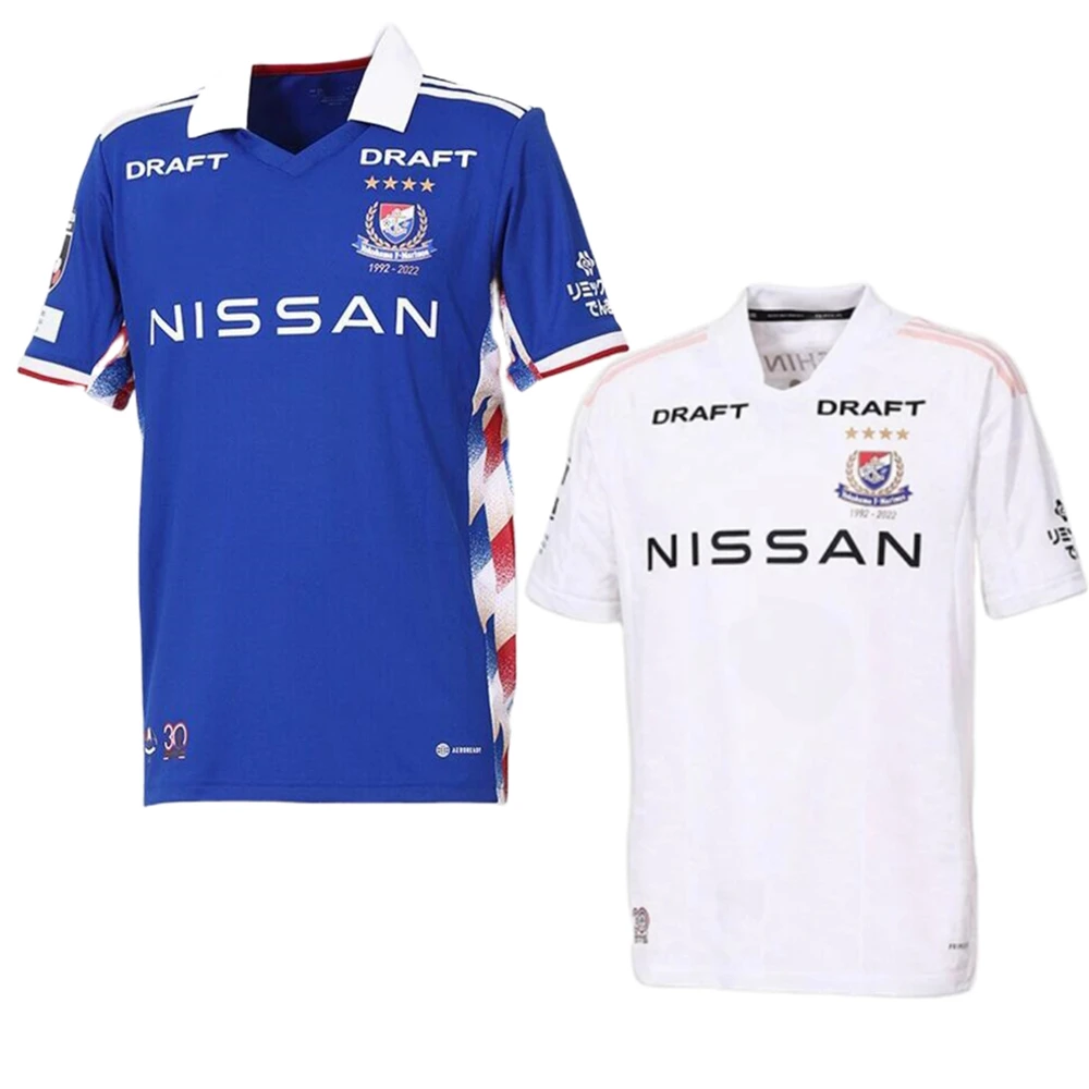 

NEW 2022 2023 Yokohama F. Marinos home Soccer Jersey BOUDEBOUZ DIONY Fans Version customized KHAZRI Adult Kit 22 23 away Footbal
