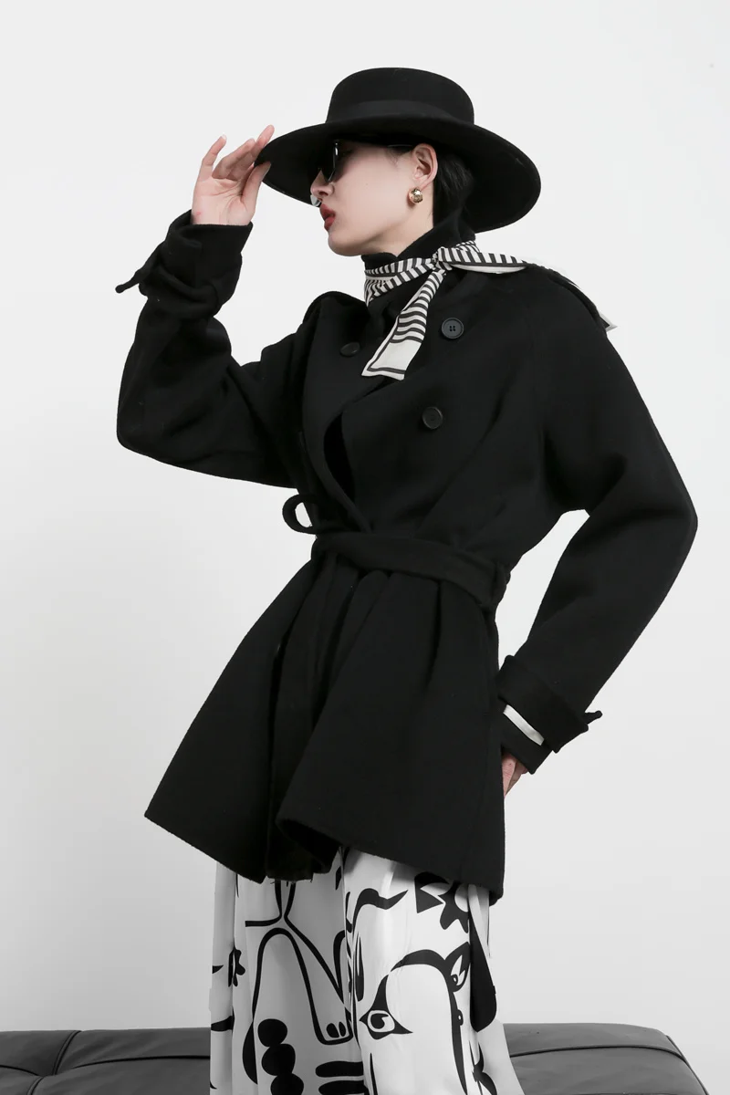 Коллекция 2023 года Сеул ограниченная серия 399 однобортное кашемировое шерстяное