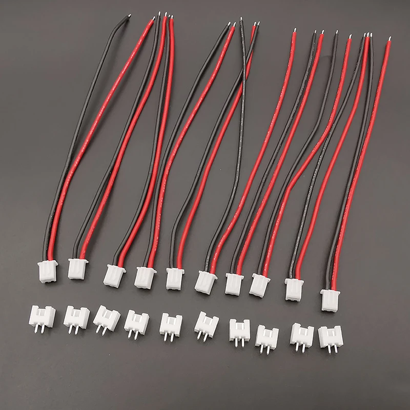 

LOCHEUK JST-XH 2.54мм разъем "папа-мама", 22AWG, силиконовый провод, 10 пар