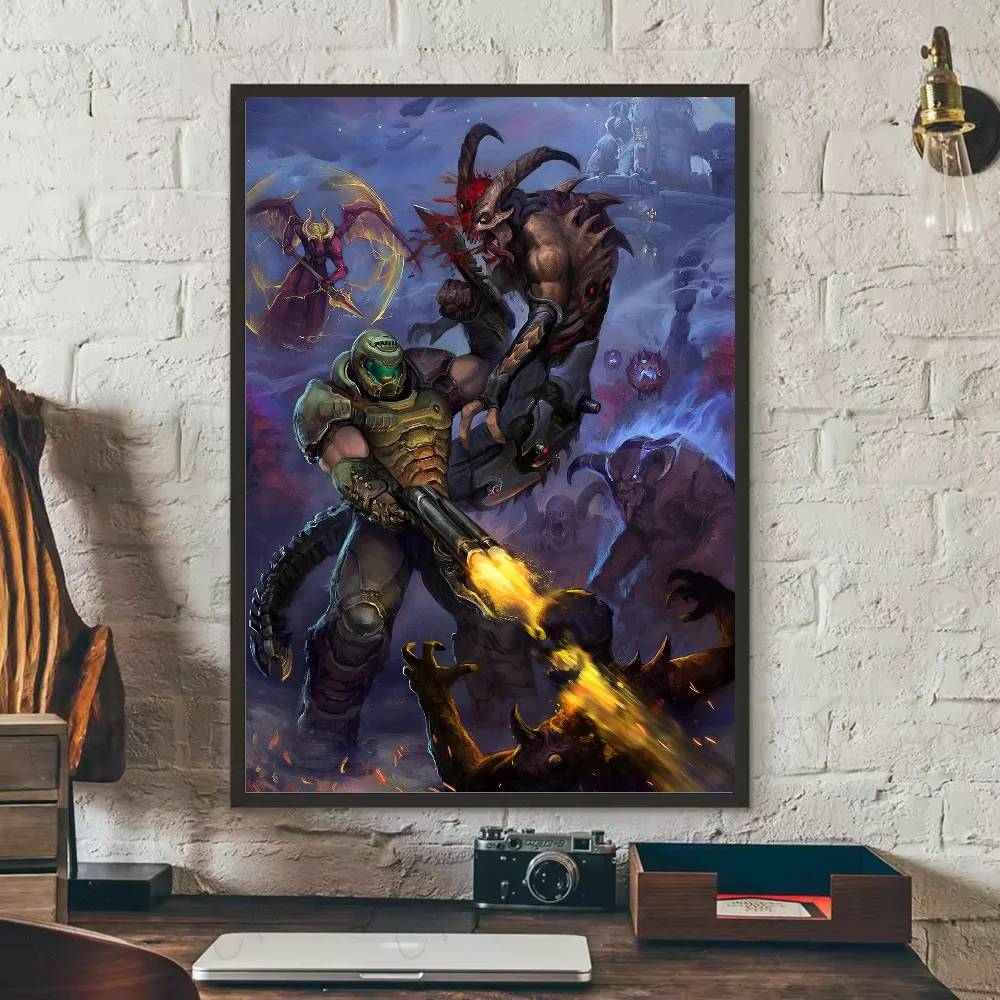 Плакат A-DOOM-Eternal