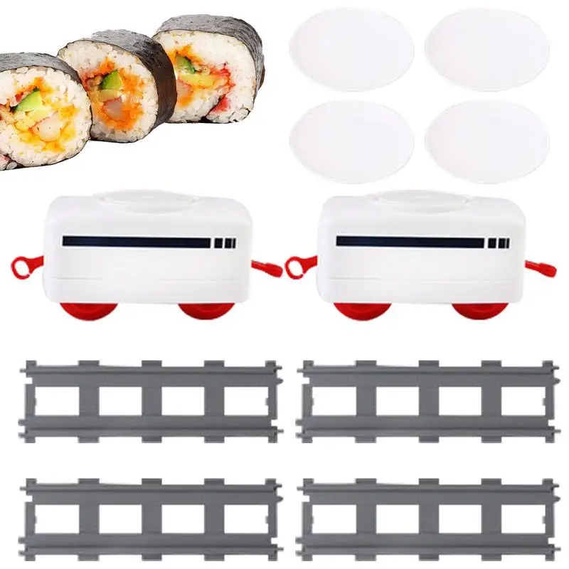 

Sushi Train Toys Battery Operated Rotary Train Set Sushi Simula Revolving Car Children Electric Train Birthday Party