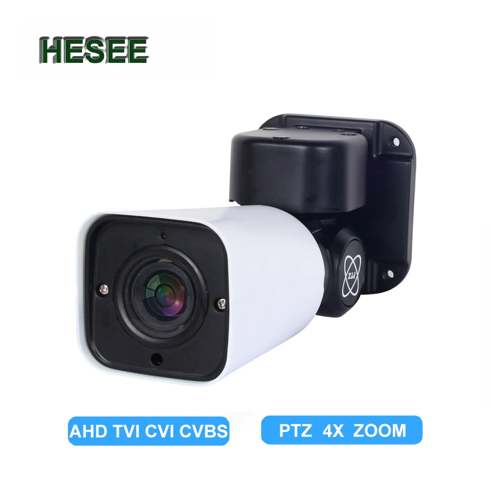 

HESEE CCTV Surveillance Camera Security Outdoor 4X PTZ 4 In 1 Video Cameras Home 2MP 5MP IP66 Waterproof AHD/TVI/CVI/CVBS RS485