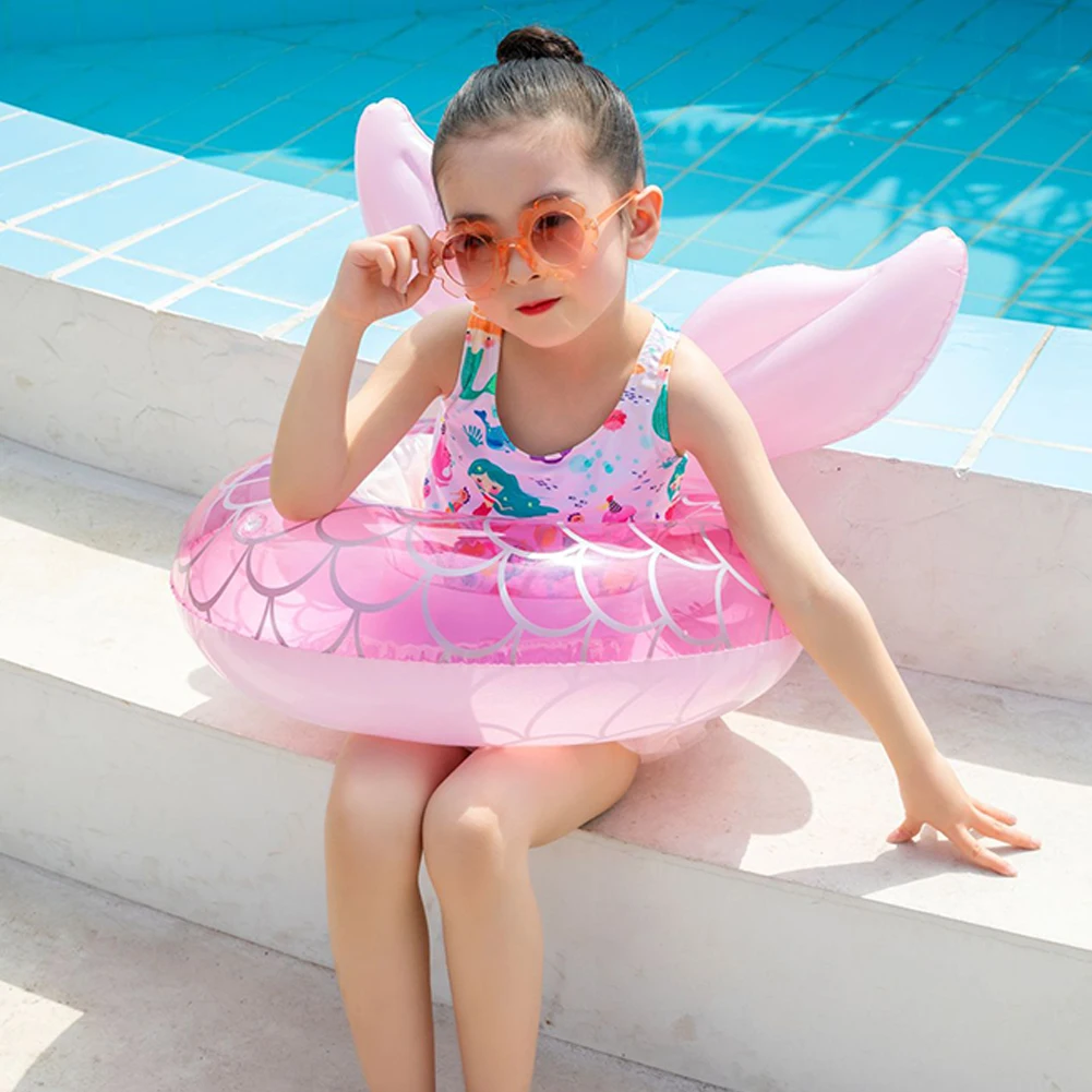 

Inflatable Swimming Ring Pool Float Summer Swimming Air Mattress Bed Baby Ring Inflatable Mattress Rings Pool Water Hammock Toys