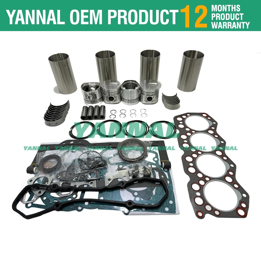 S4E S4E2 комплект для ремонта двигателя Mitsubishi поршневая прокладка подшипника