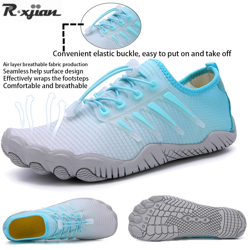 

Water Shoes for Women and Men, Beach Play, Quick Dry, River, Sea Diving, Swimming, Summer, Outdoor, Plus Size 47, 2020