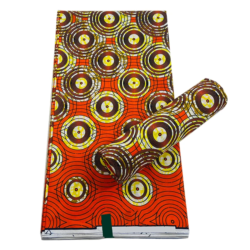 

Новый дизайн, настоящая восковая ткань с фотографией, ткань батик, голландское шитье, африканская ткань, 100% хлопчатобумажный текстиль, 6 ярд...