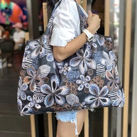 reusable grocery bags foldable shopping bags large high quality durable portable handbags travel storage bags tote bag