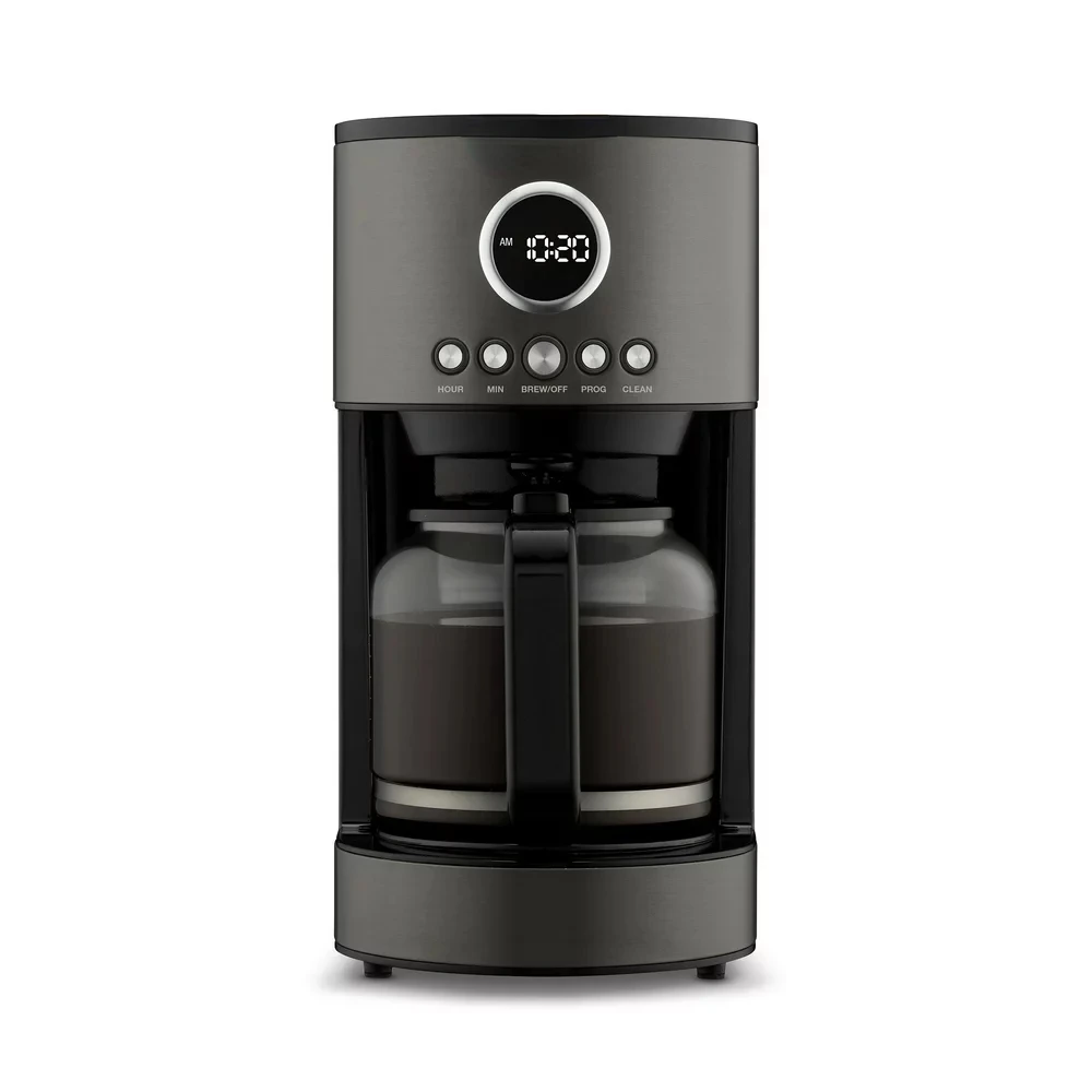 

Cup Coffeemaker , Stainless Steel Black