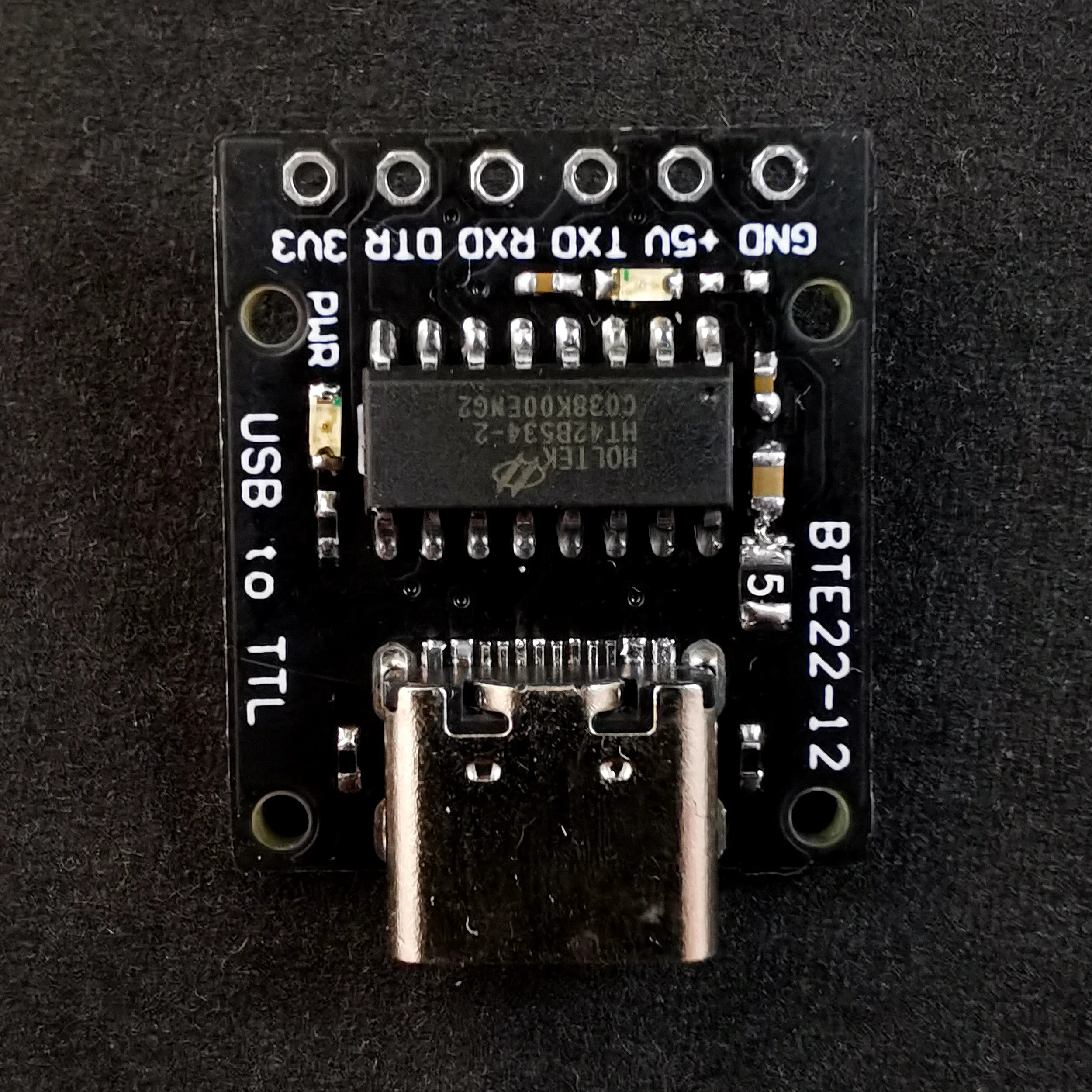 HT42B534 USB 2.0 To TTL Module Replaces CH340C CP2104 CP2102 PL-2303HX FT232RL CH340E Supprt Android/Linux/Mac/Windows OTG