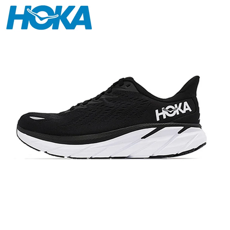 

HOKA Clifton 8 Running Sneakers Men Flick Road Breathable Women Light Wearable Slip-resistant Cushion Casual Luxury Tennis Shoes