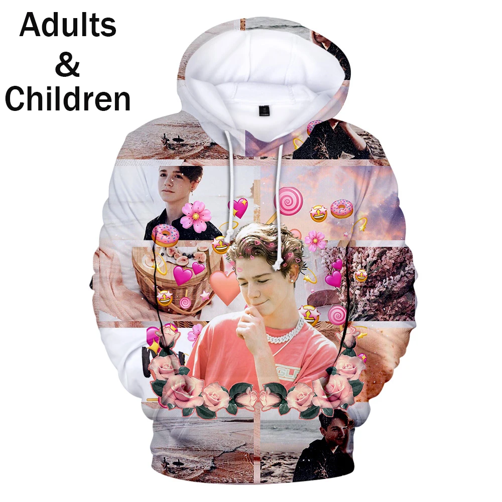 

Толстовка Мужская/Женская с 3D-принтом Payton Moormeier, Модный свитшот с объемным рисунком, повседневная одежда для мальчиков и девочек