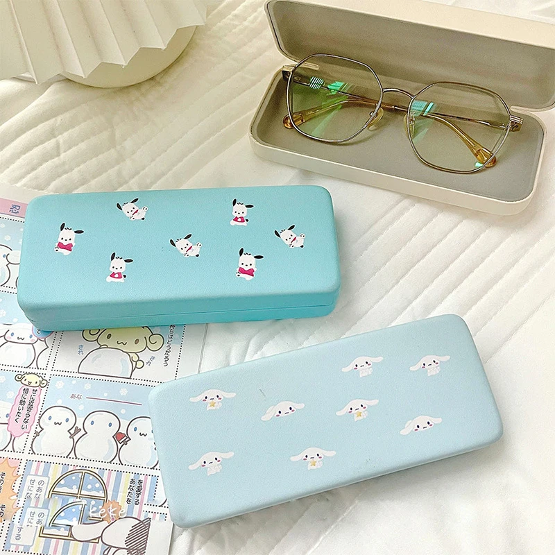 

1 шт. Sanrio Kawaii Hello Kitty очки для близорукости тонкие очки для близорукости футляр для хранения солнцезащитных очков My Melody Girls