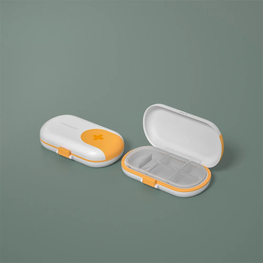 

1PC Portable Pill Box Cases Travel Dispen Storage Mini Medicine Box Drug Dispenser Packing Container Home Mini Medicine Boxs