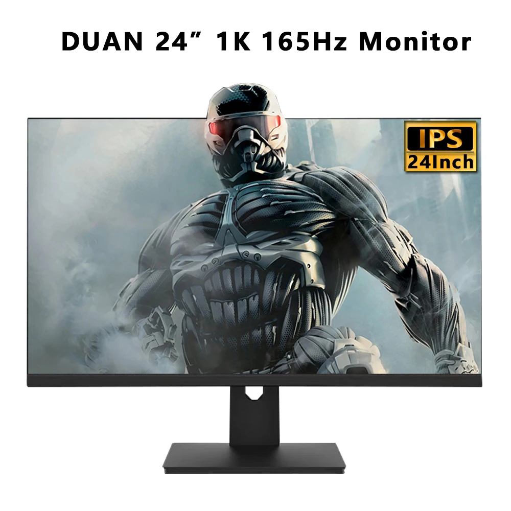 

IPS Computer Monitor Gaming 24 Inch 165 Hz 1K 1920*1080 Full Hd FHD Office Lcd Light Screen Displa HDMI-compatible VGA Power Por