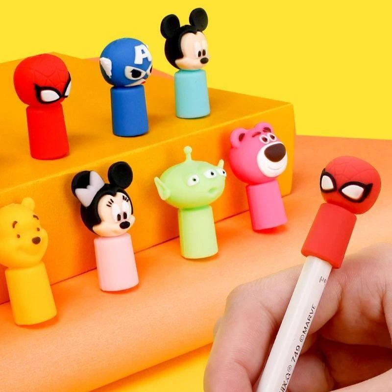 Case Cartoon Cute Pencil Cover School Stationery Supplies
