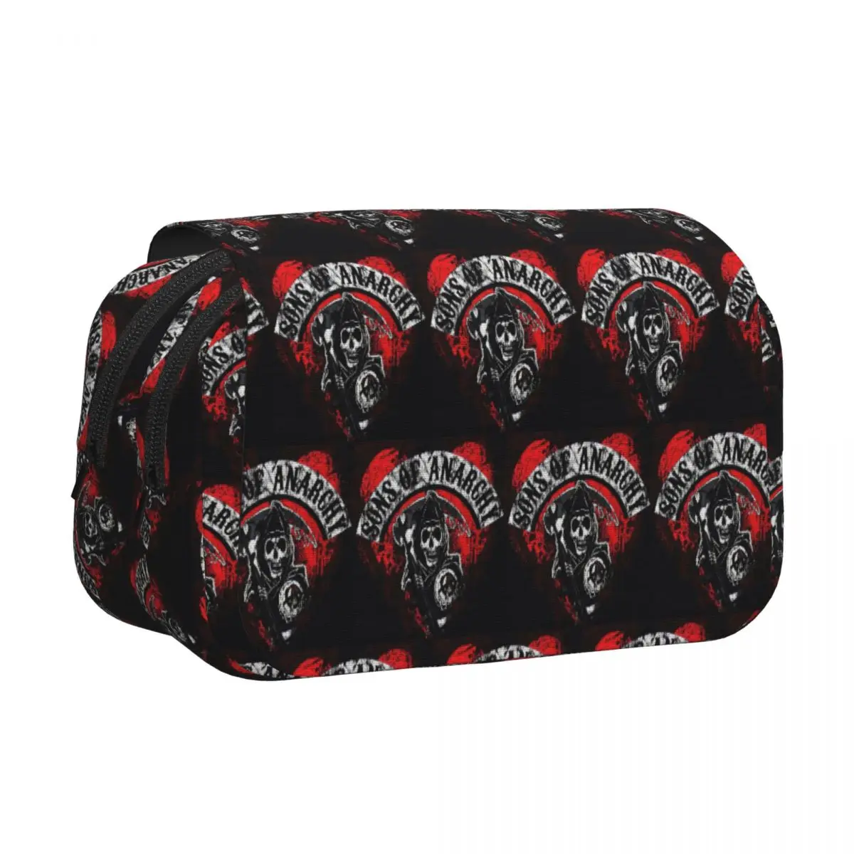 Фото Пенал для ручек и карандашей Sons Of Anarchy Samcro Whiskey, подарок для студентов, коробка для ручек, сумка для канцелярских принадлежностей, держатель для ручек №5