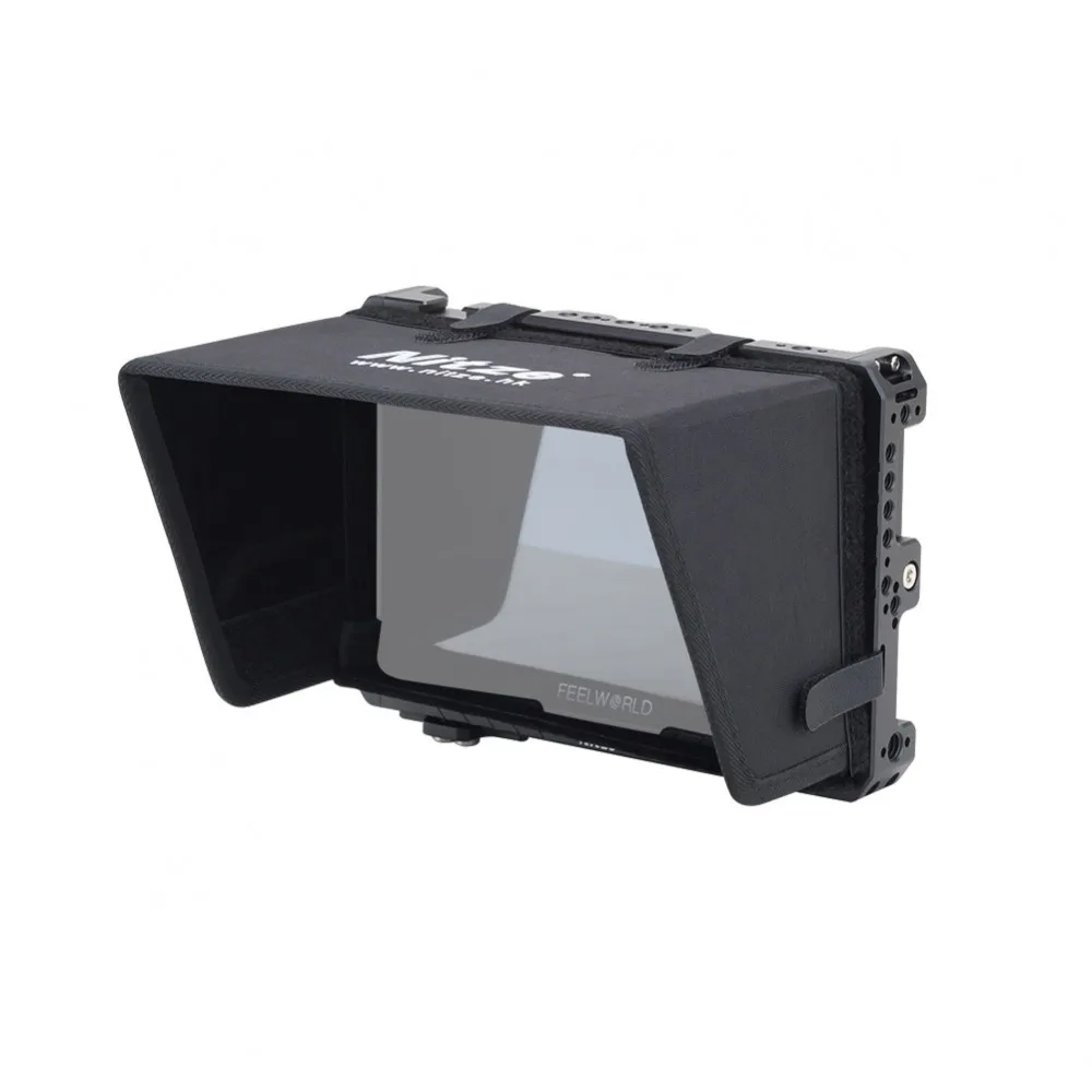 Фото Клетка монитора Nitze для Feelworld Lut7S / LUT7 PRO / LUT7S PRO 7 дюймов с PE21 HDMI-совместимым кабельным зажимом LS7-A SUNHOOD JTP2-LU №4