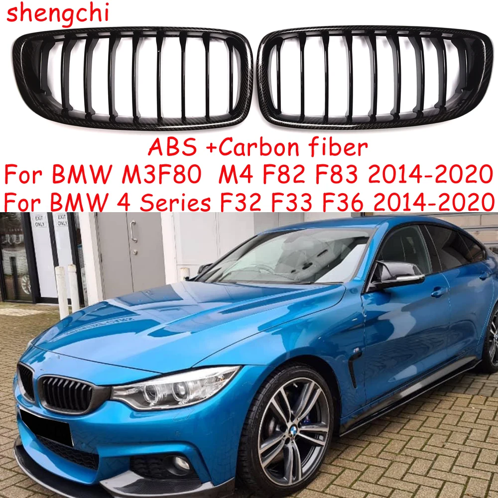 

Передняя решетка бампера из углеродного волокна M3 F80 M4 F82 F83 для BMW 4 серии F32 F33 F36 418i 420i 430i 435i 428i 440i 2014-2020