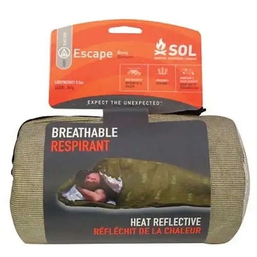 

70% Reflective Escape Bivvy, Green