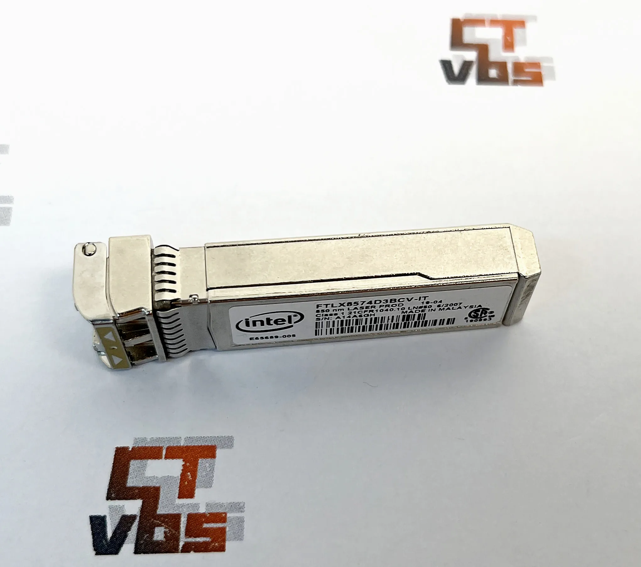 GENUINE10G SFP SR INTEL 10GB SR SFP DELL Y3KJN 0Y Intel FTLX8574BCV-IT SFP+SR/SW 10Gb/s 850nm Multimode SFP+ Transceiver