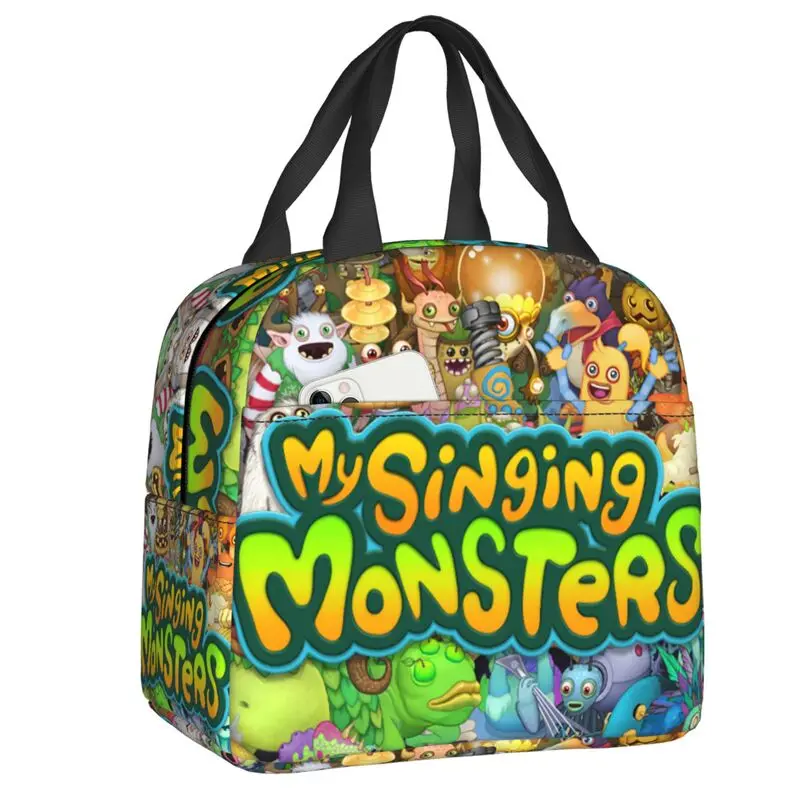 

My Singing Monsters Insulated Lunch Bag for Women Leakproof Video Game Thermal Cooler Lunch Box Office Work School