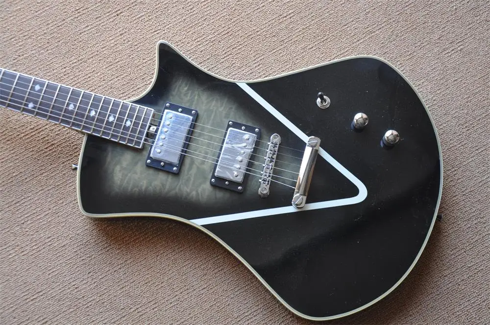 

Musicman 6 String black Electric Guitar real photos in stock 330