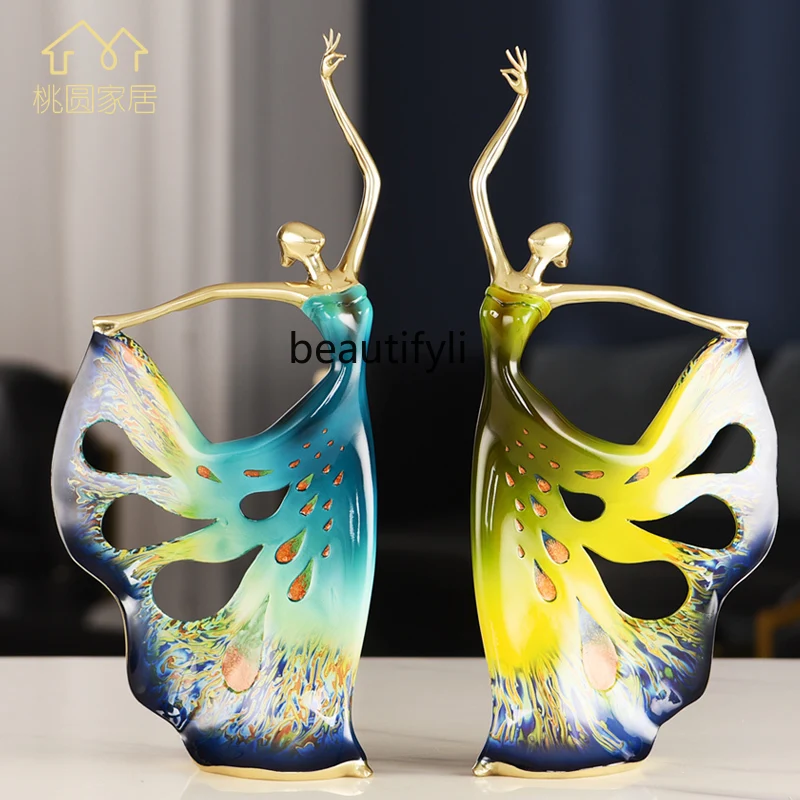 

CXH Pure Copper Decoration Modern New Chinese Style Decorations Housewarming Gift