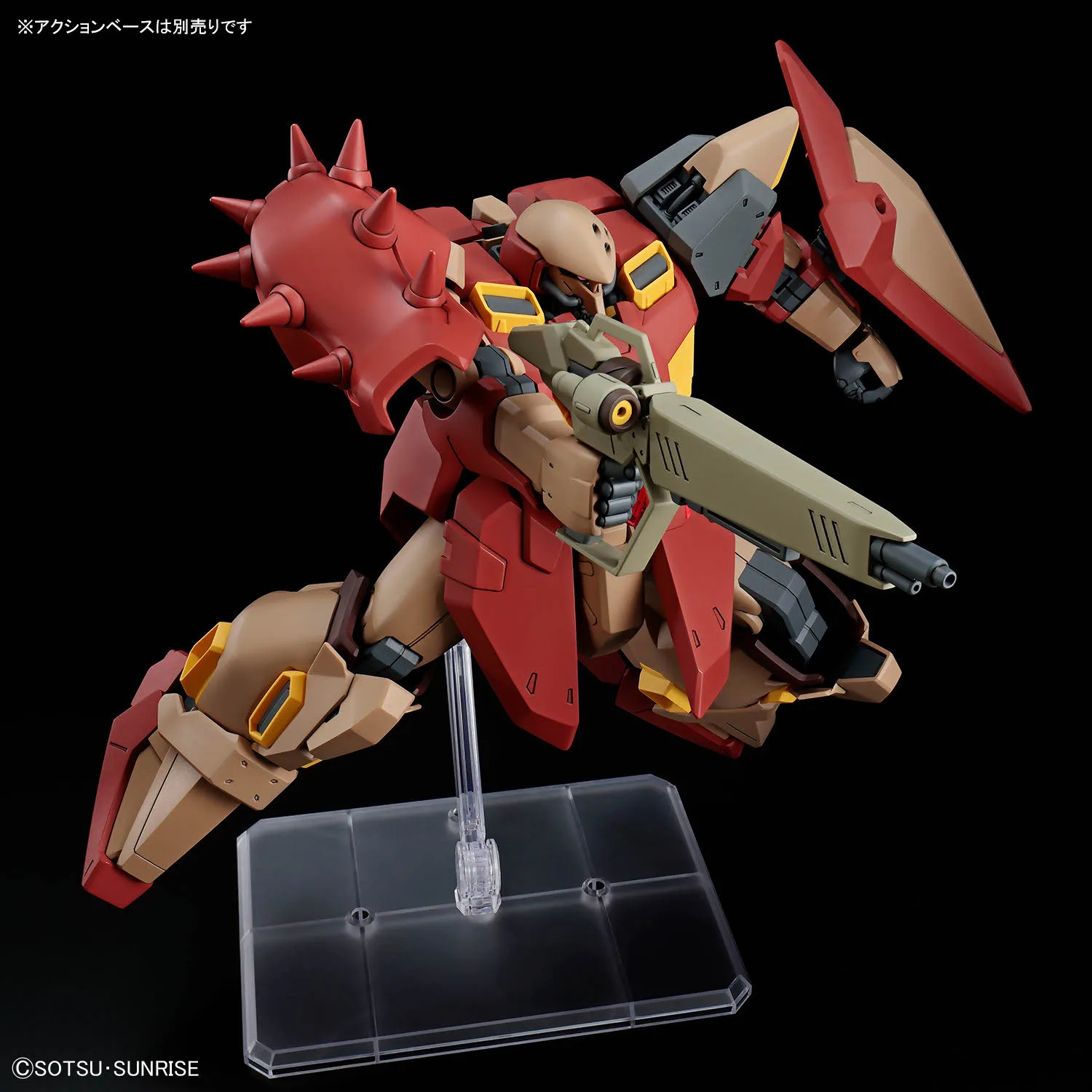 Фото В наличии BANDAI HG 1/144 Me02R-M01 MESSER TYPE-M01 [GAWMAN USE] Коллекционная сборная модель аниме-фигурки №4