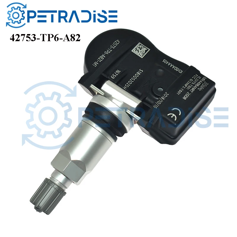 Новый датчик давления в шинах TPMS для Honda Accord Crosstour CR-V 10-15 автозапчасти OEM 42753-TP6-A82