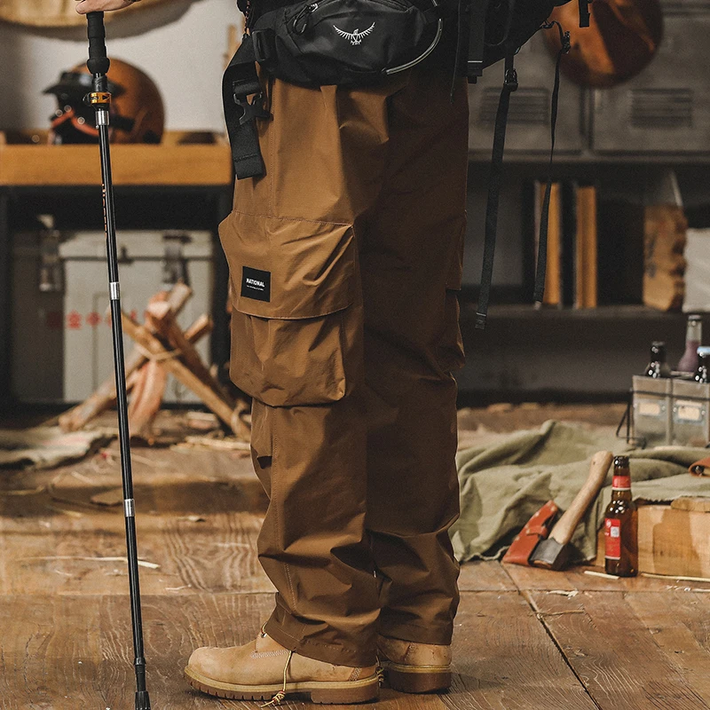 Брюки-карго в американском стиле мужские тактические Функциональные штаны