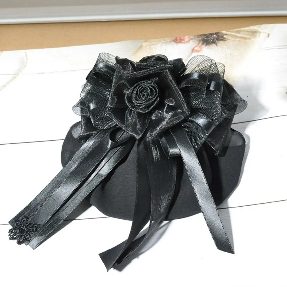 Классическая Резинка Для Волос С Цветочным Принтом И Бантом