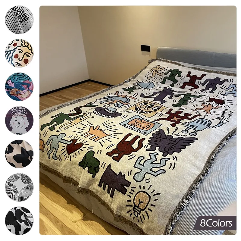 

Креативное одеяло, шикарный диван, ковер для отдыха, двусторонний ковер для пикника, коврик, воздушное одеяло, покрывало, скатерть для дома