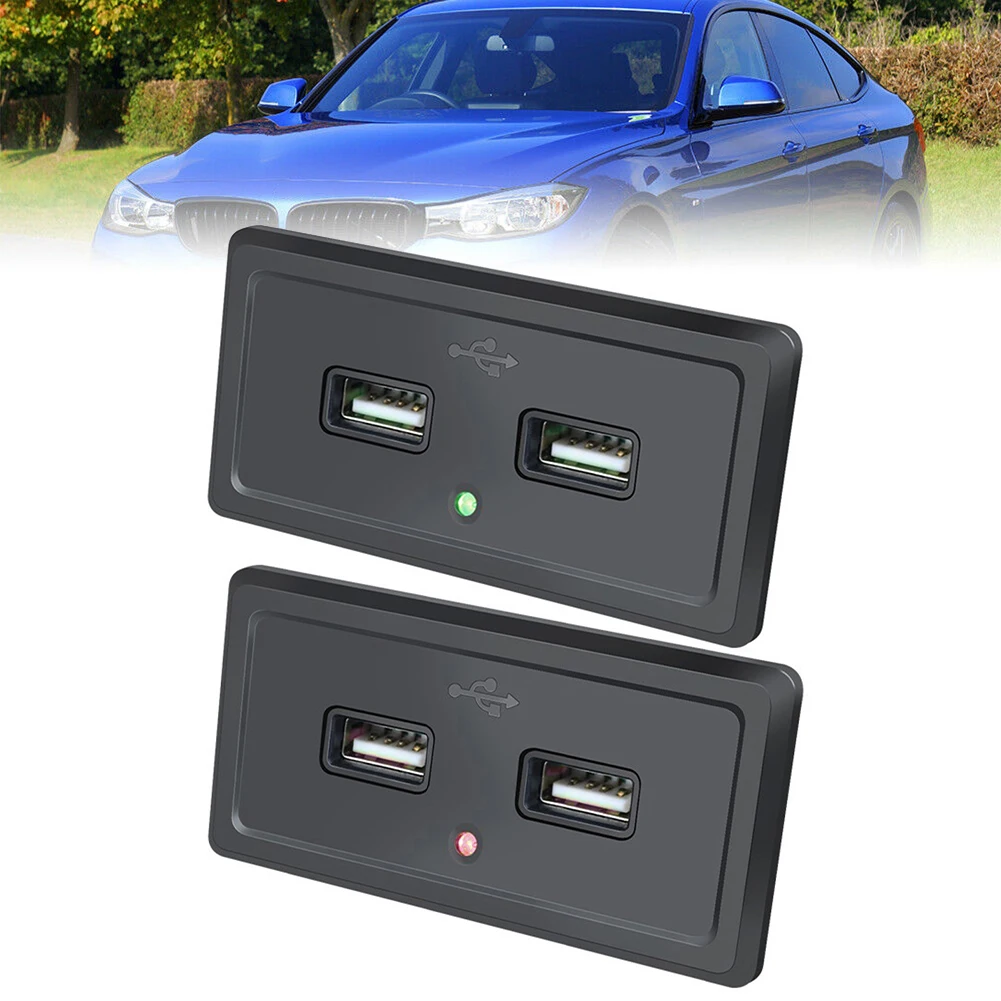 

Dual Usb Charger Socket 3.1A 12V-24V For Motorcycle Auto Truck Atv Boat Car Rv Bus Power Adapter Outlet
