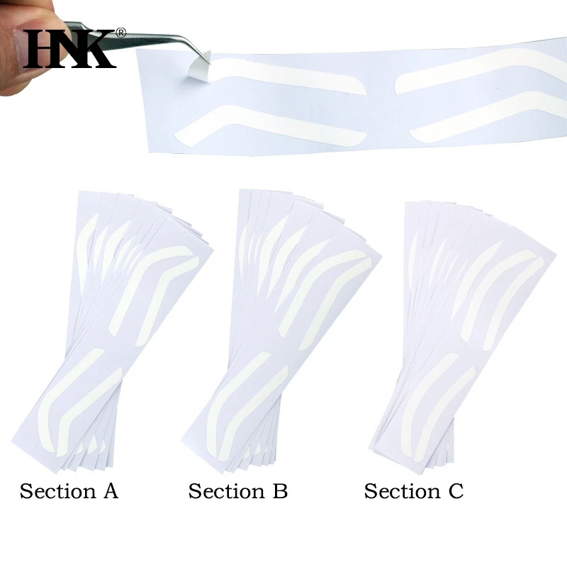 50 шт. одноразовый трафарет для бровей