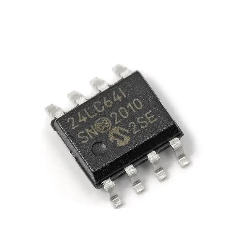 Микрочип 24LC64T-I/SN, 64 кбит, 100 кГц, интегральная схема IC EEPROM, 400 шт.