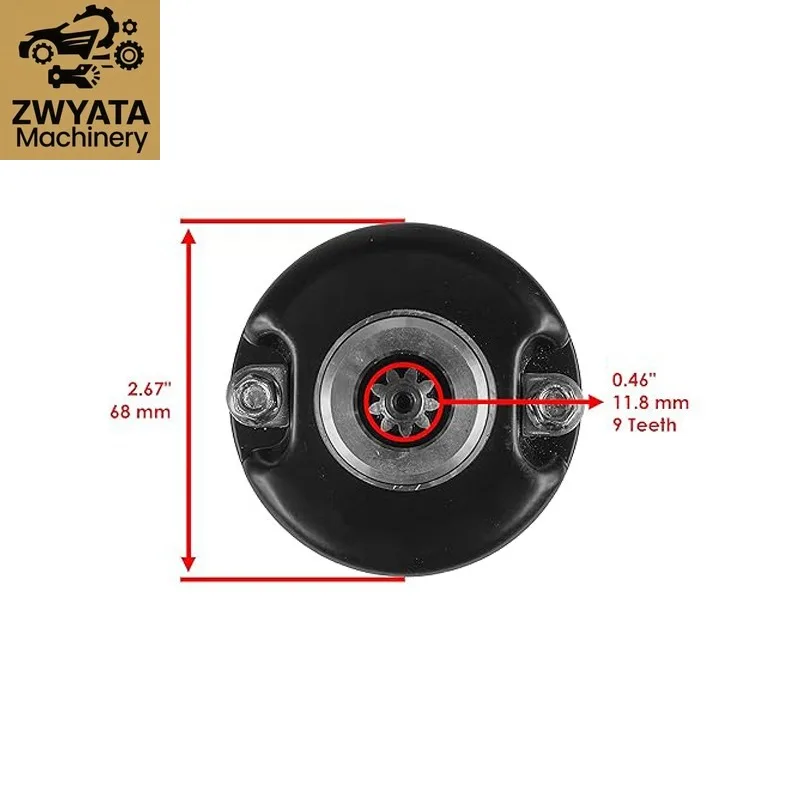 Фото Стартер 6EY-81800-00-00 6EY818000000 для гидроциклов Yamaha WaveRunner VX VX-C Cruiser V1 EX EXR 2016-2019 годов выпуска №2