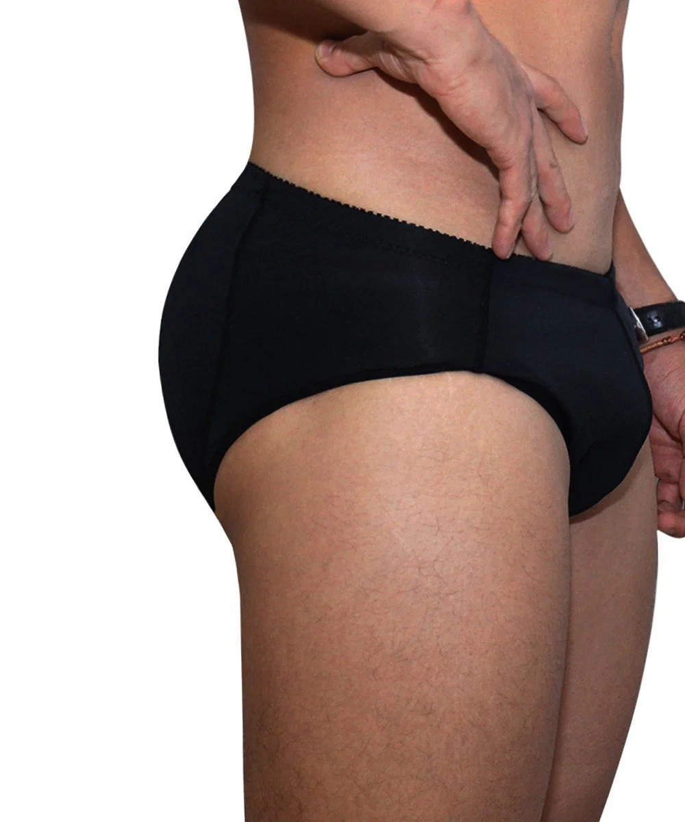 Men's Hip Panties Fake Ass Underwear With Protruding Front And Protruding Back Sexy Briefs
