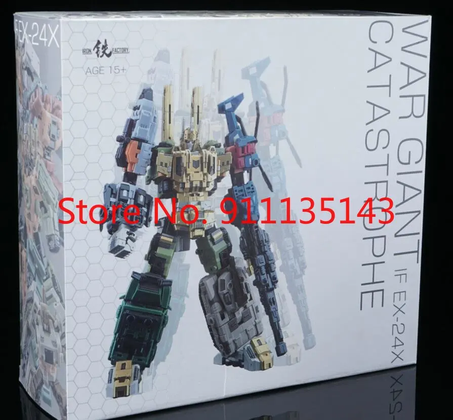 

IronFactory EX-24 EX24X Bruticus G1 Transformation Collectible Action Figure Robot Deformed Toy In Stock Small Scale