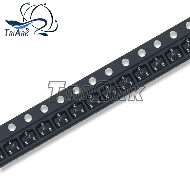 Набор схем 100 шт., набор микросхем bau70lt1g SOT23, bau70, A4, bau99lt1g, bau99, A7, BAT54C, BAT54S, BAT54S, SOT23