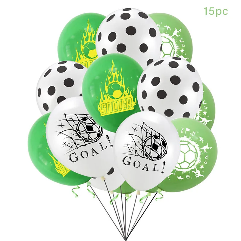 

Набор для тематической футбольной тематики Кубка мира, футбольные аксессуары, комбинированные воздушные шары для мальчиков на день рожден...