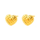 Серьги-гвоздики женские из 18-каратного золота, с желтым золотом